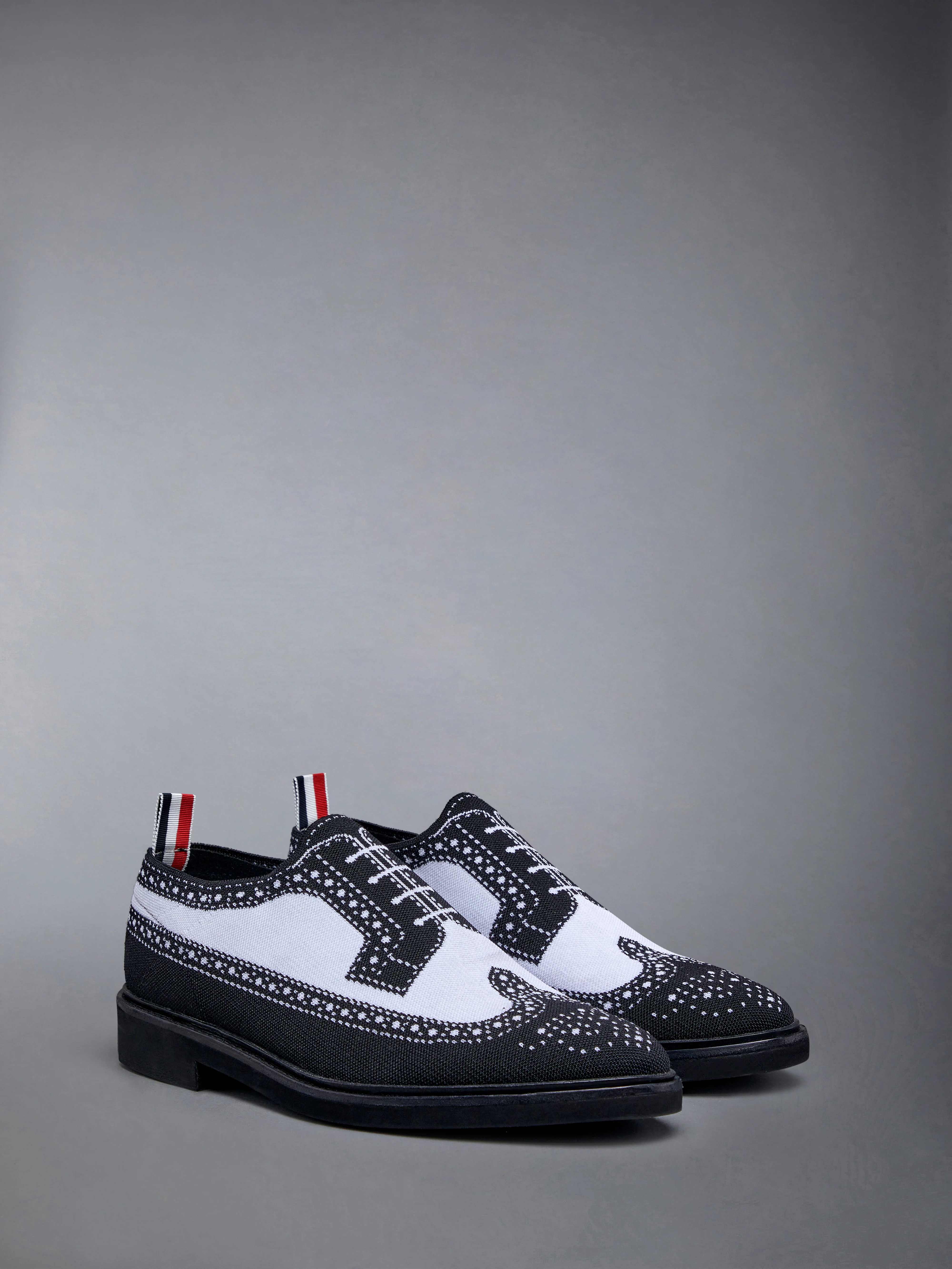 Trompe L'oeil Knit Micro Sole Longwing Brogue - Image 2