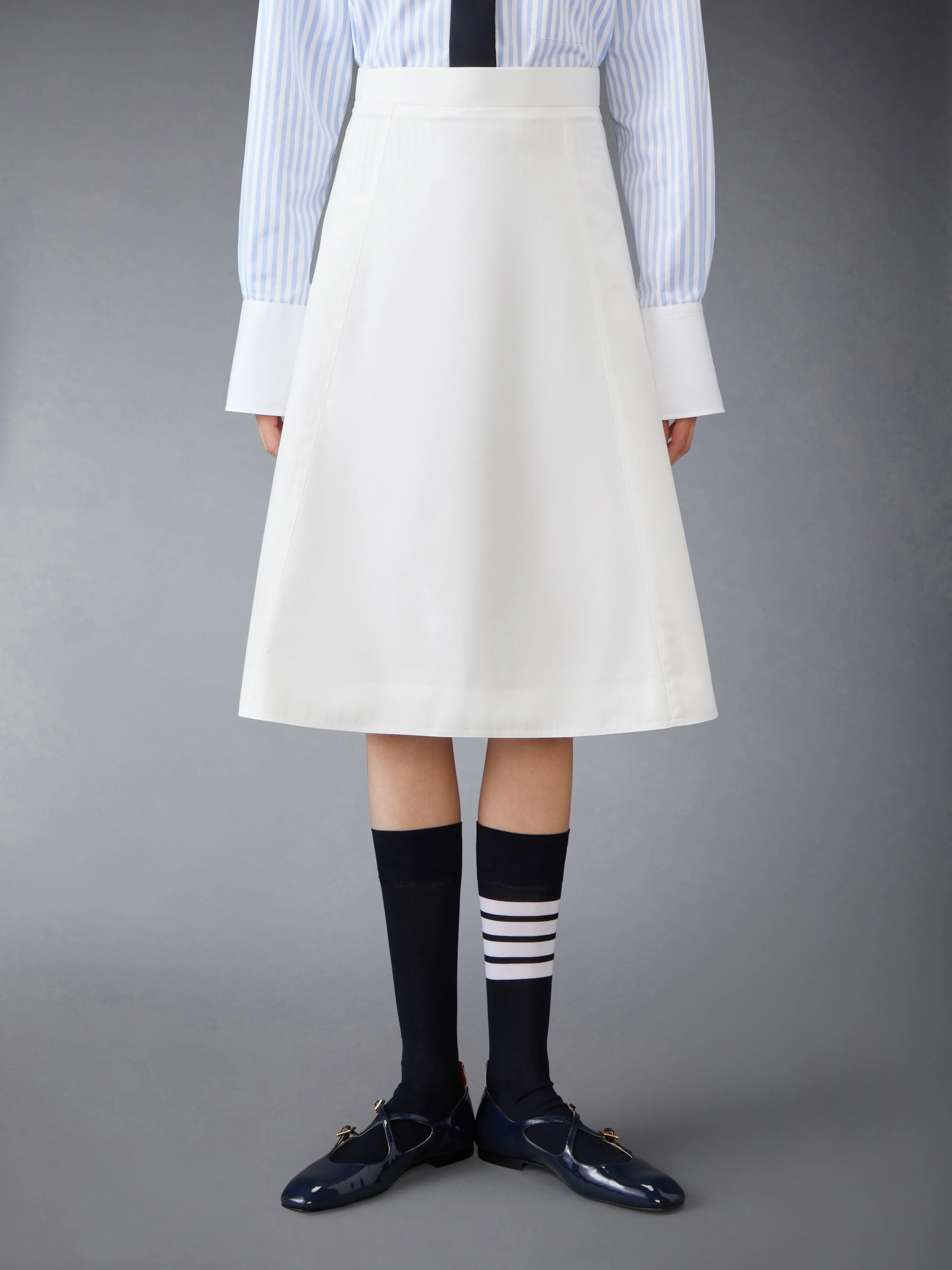 TYPEWRITER CLOTH A-LINE SKIRT