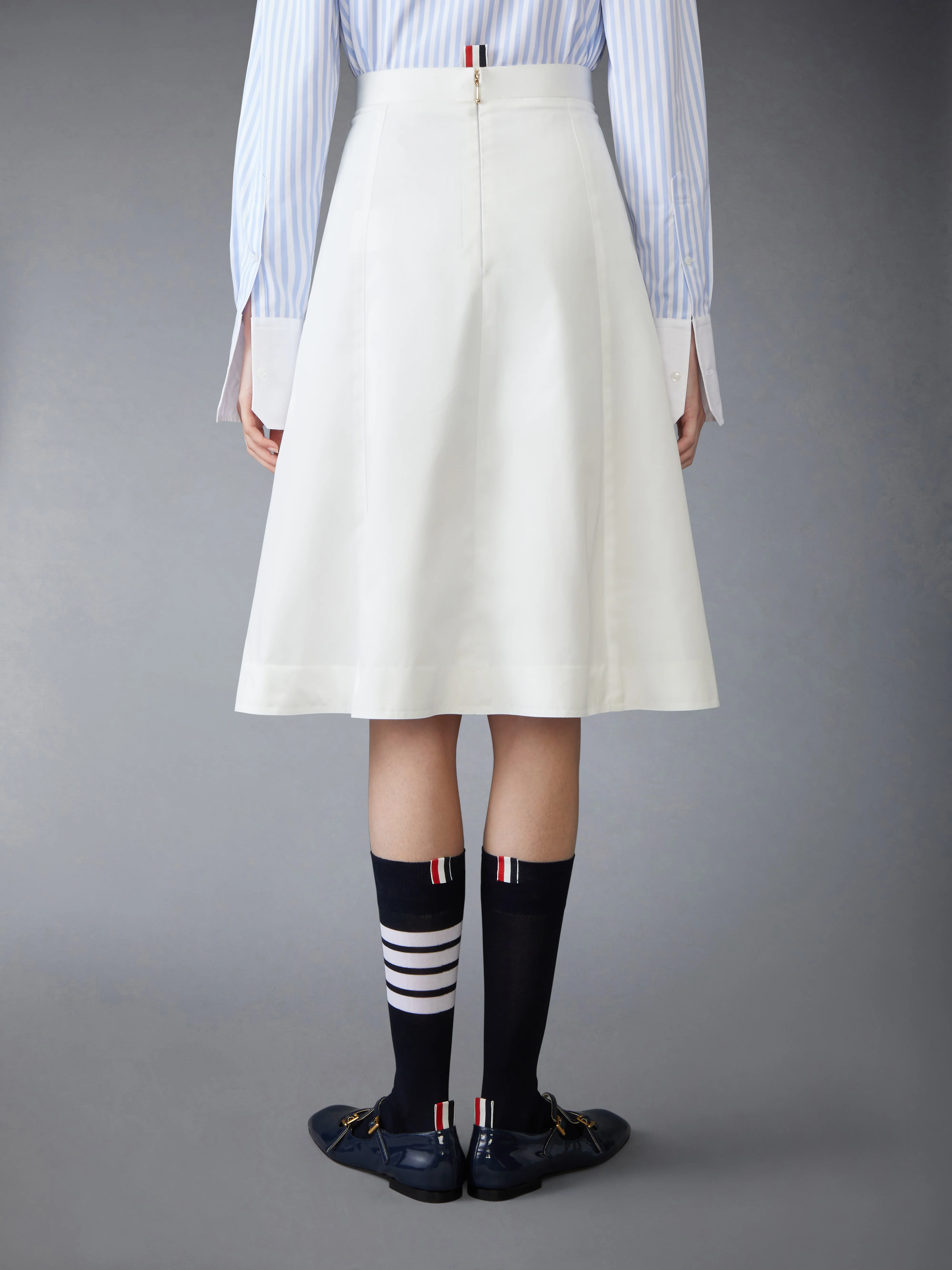 TYPEWRITER CLOTH A-LINE SKIRT - Image 3