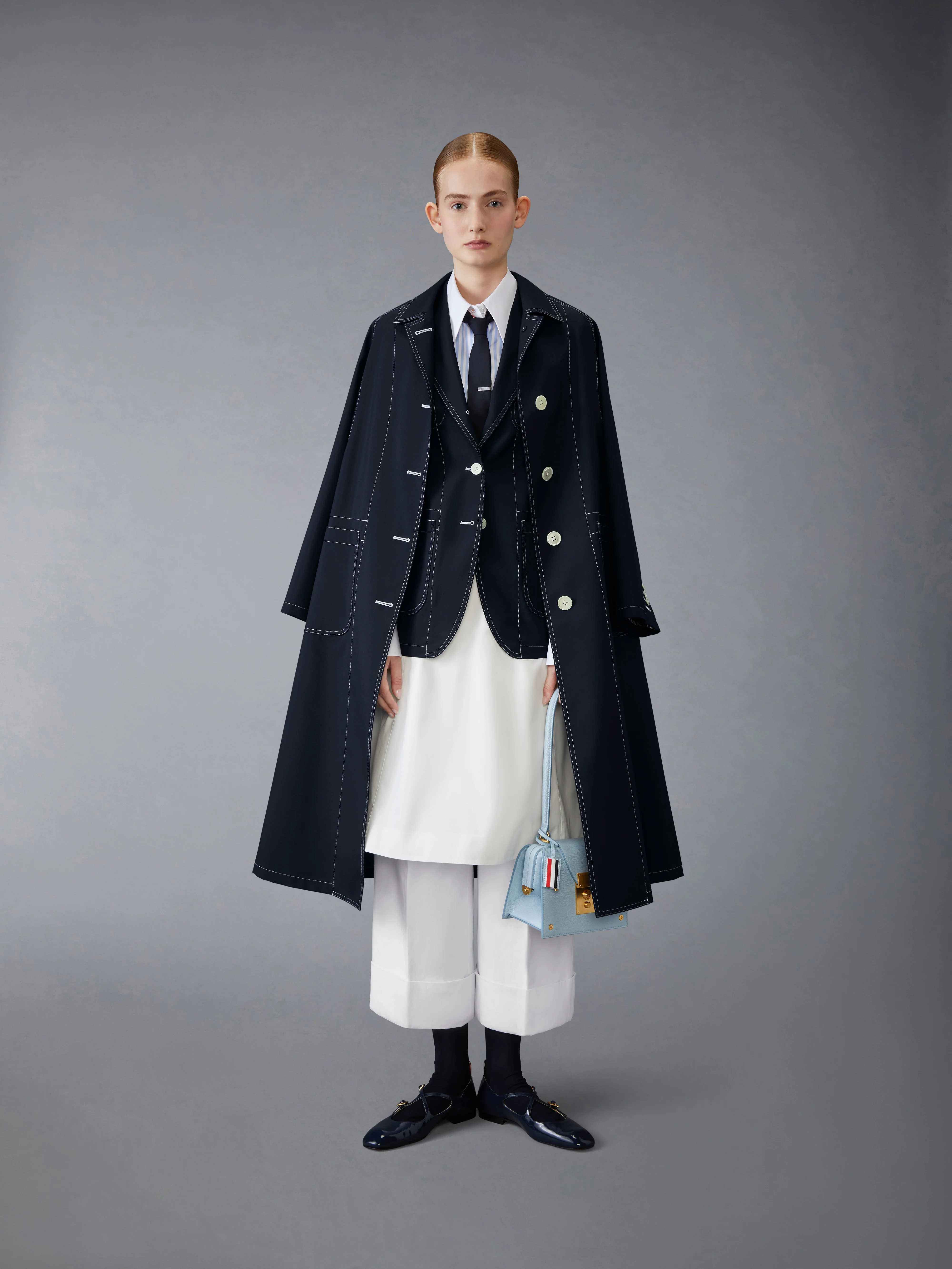 TYPEWRITER CLOTH A-LINE SKIRT - Image 4