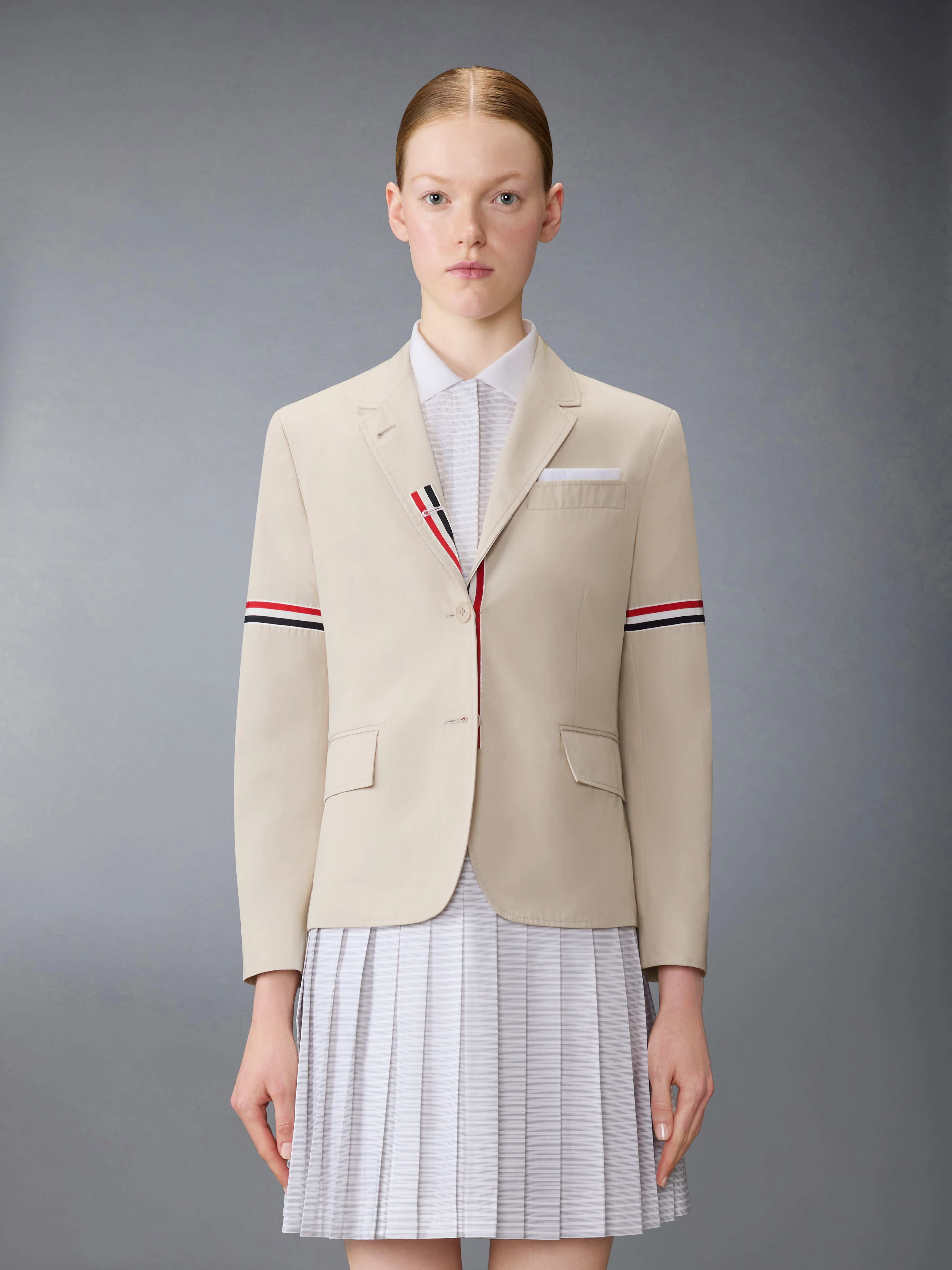 UNCONSTRUCTED COTTON SUITING RELAXED FIT SPORTCOAT