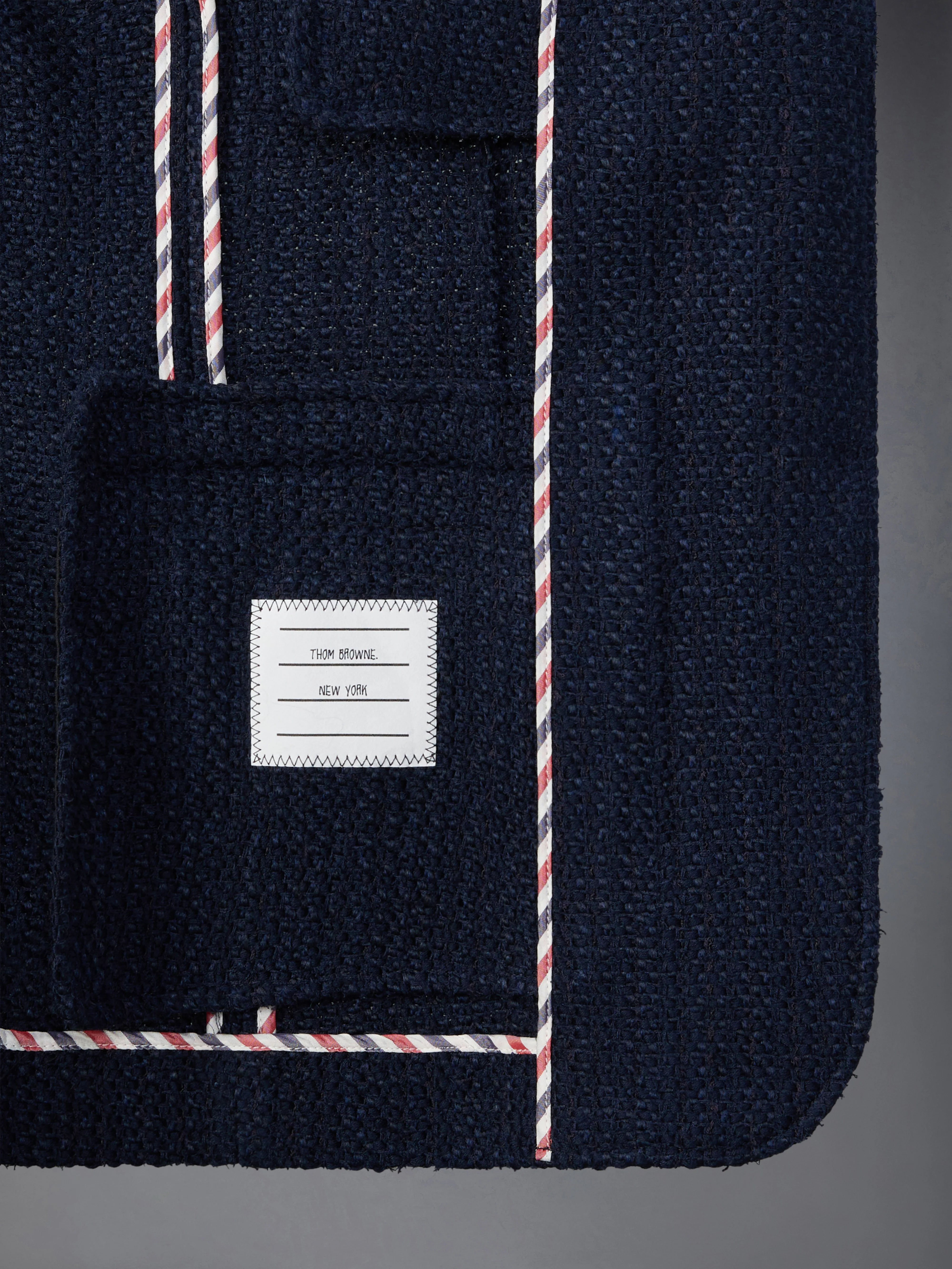UNCONSTRUCTED RWB SOLID TWEED SPORTCOAT - Image 5