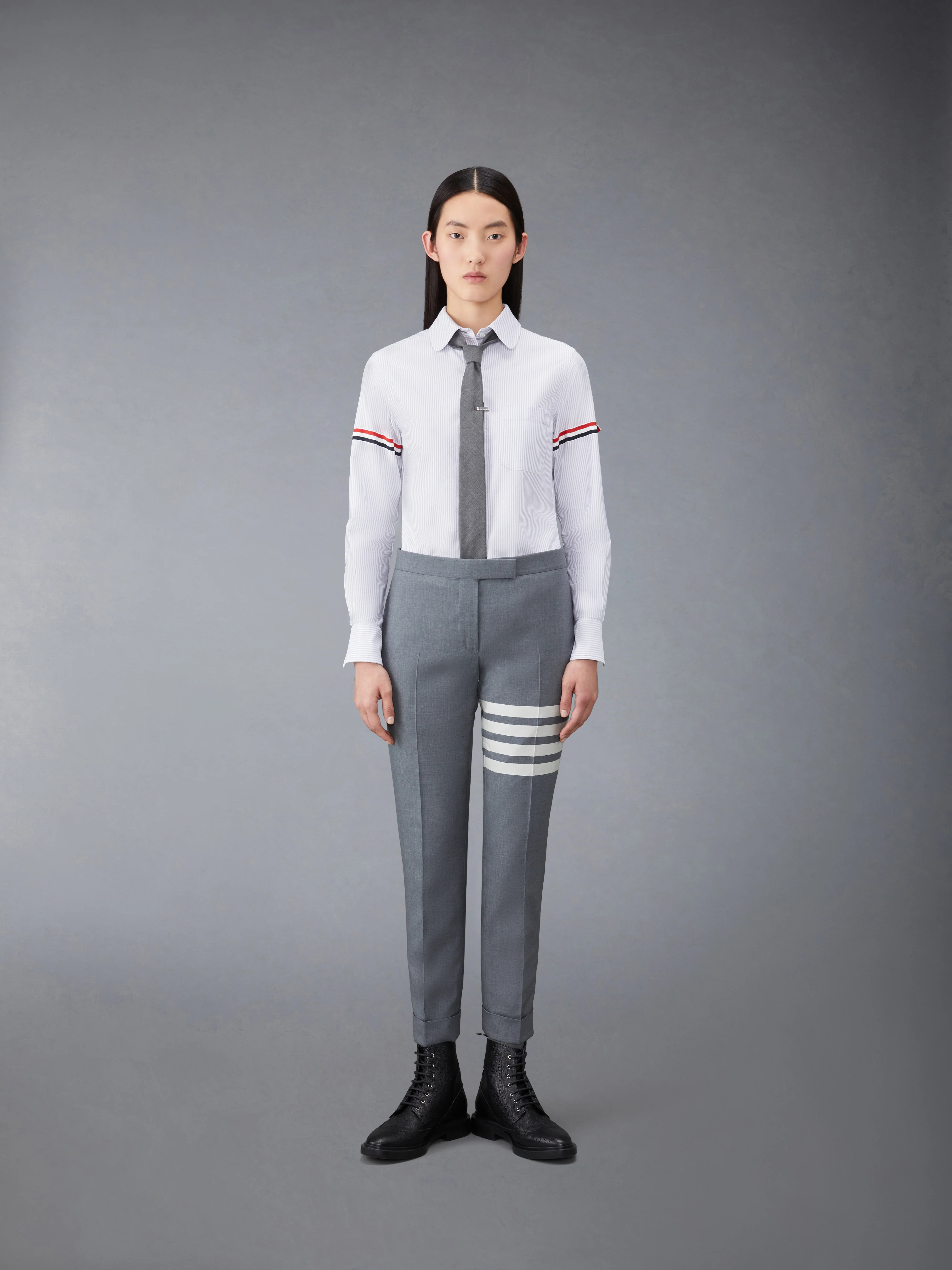 UNIVERSITY STRIPE ARMBAND OXFORD SHIRT - Image 4