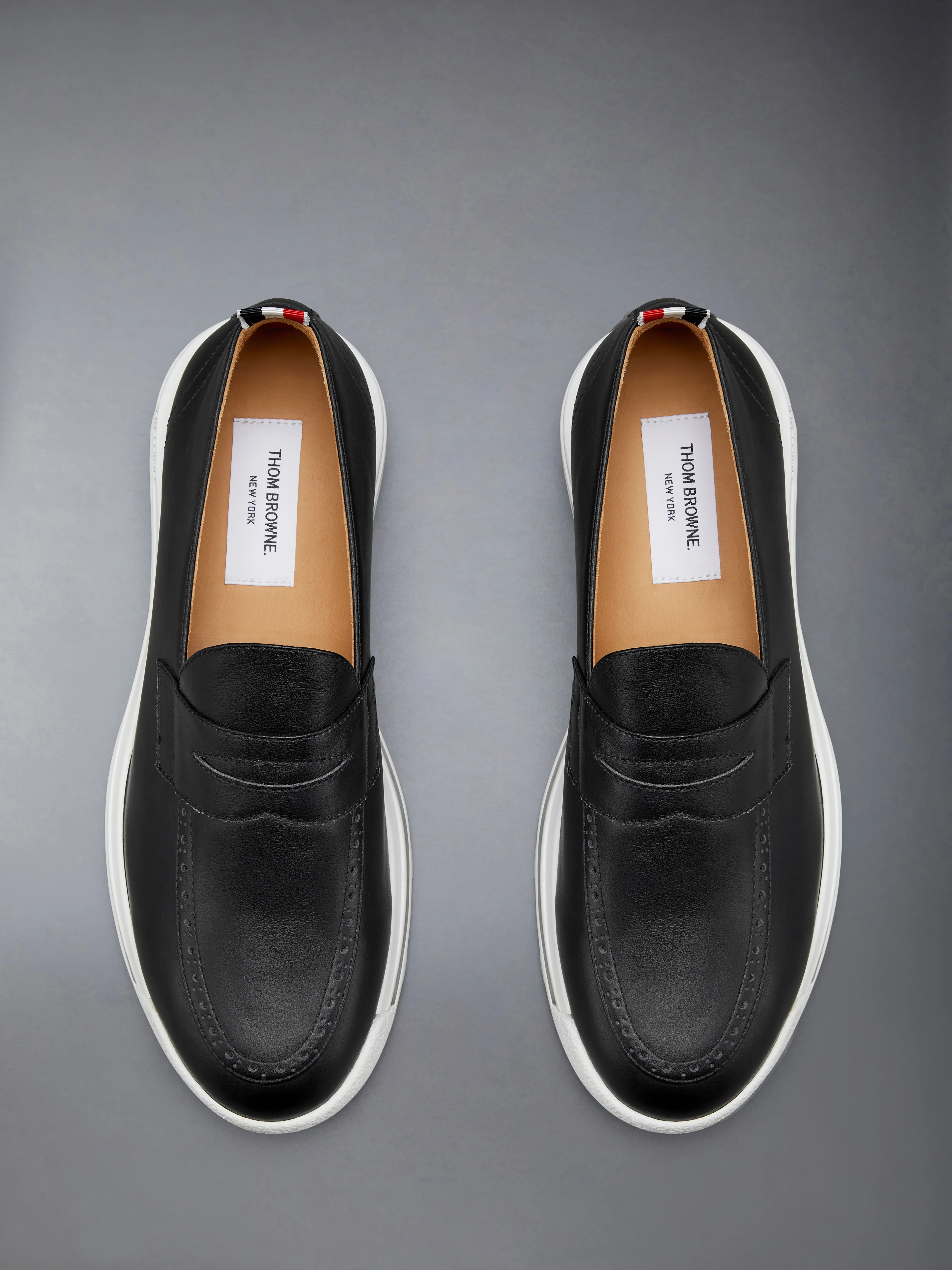 VITELLO CALF LEATHER PENNY LOAFER - Image 5