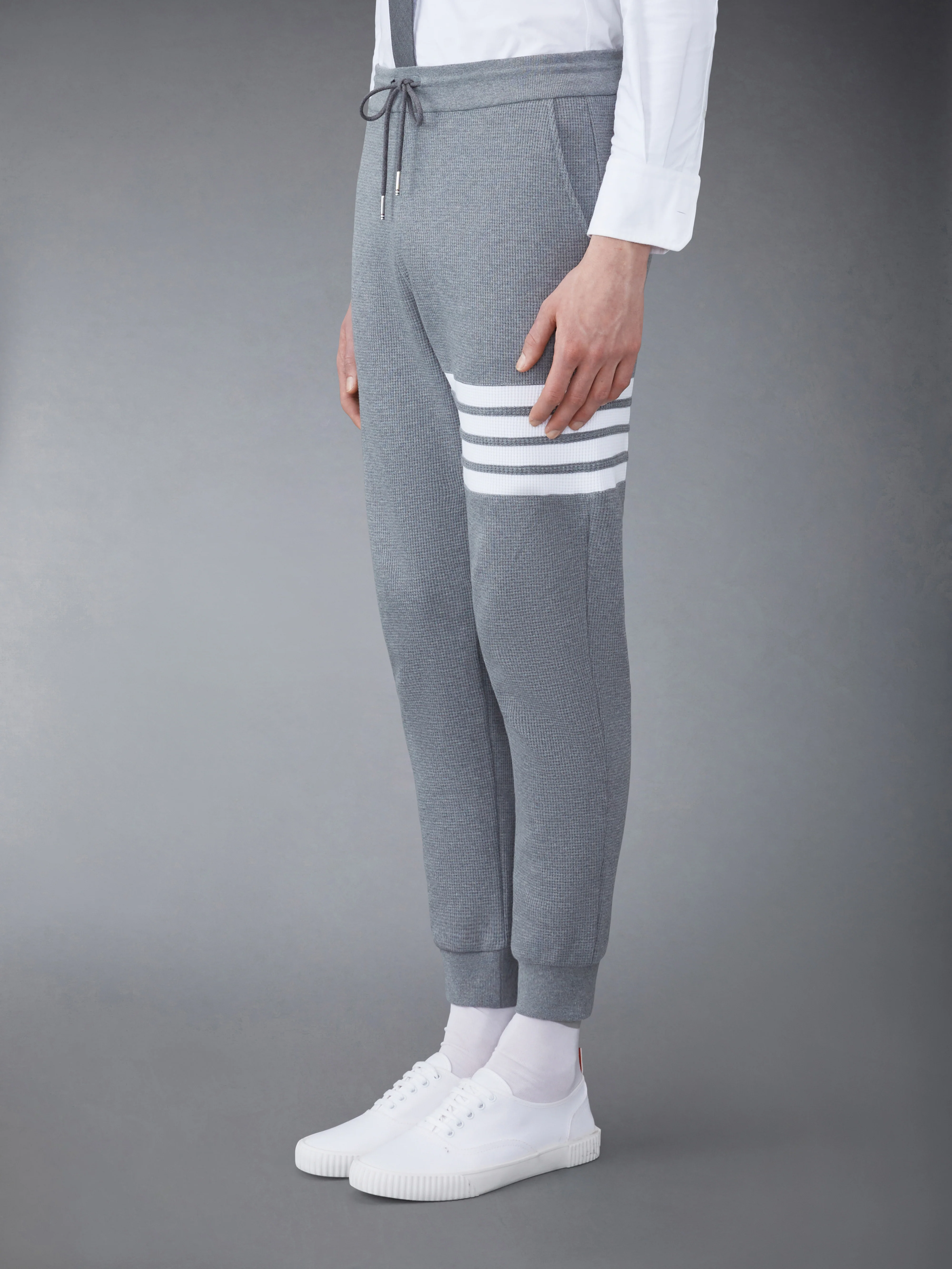 WAFFLE 4-BAR SWEATPANTS - Image 2