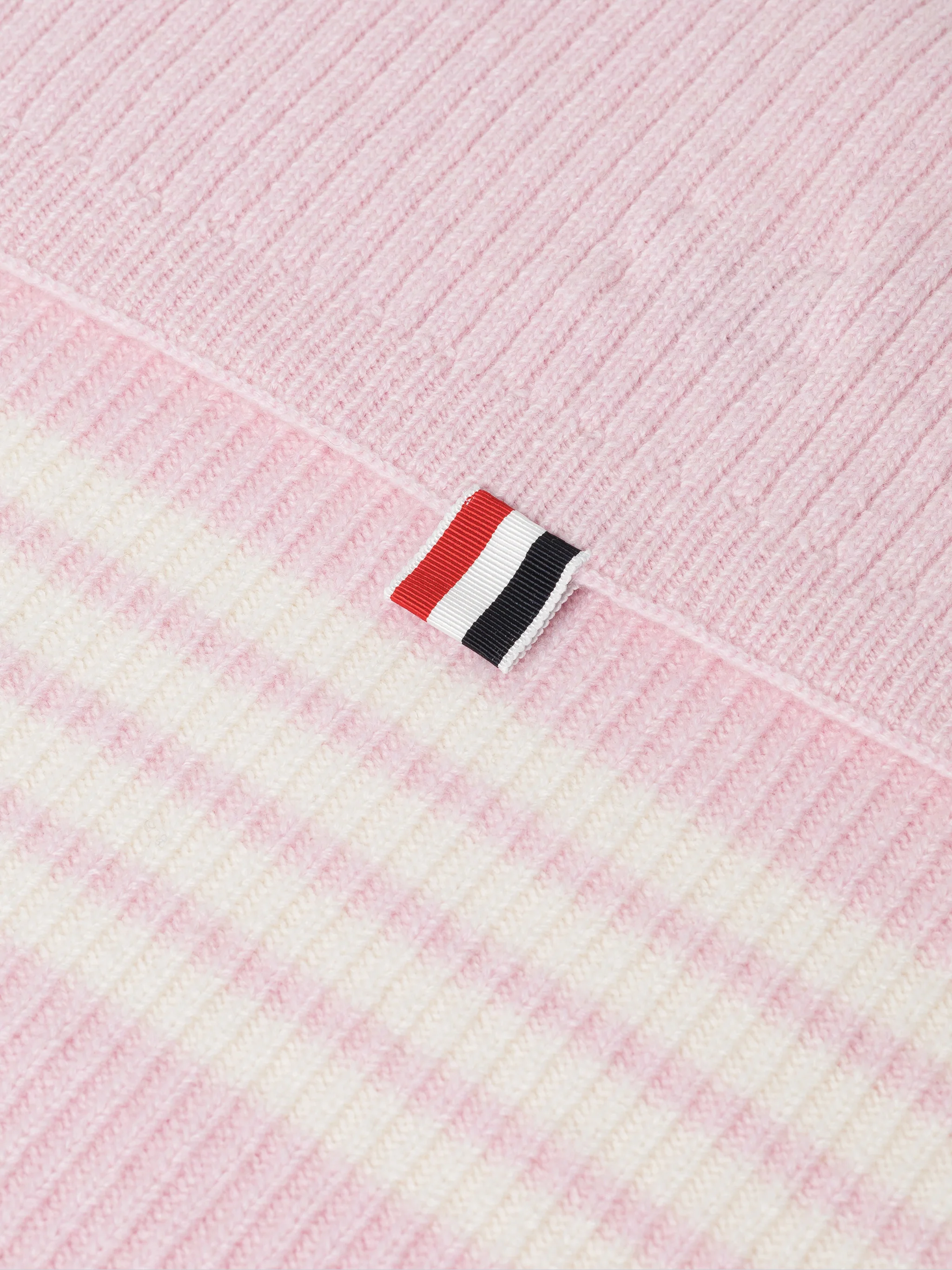 WOOL CASHMERE 4-BAR BABY BLANKET - Image 2