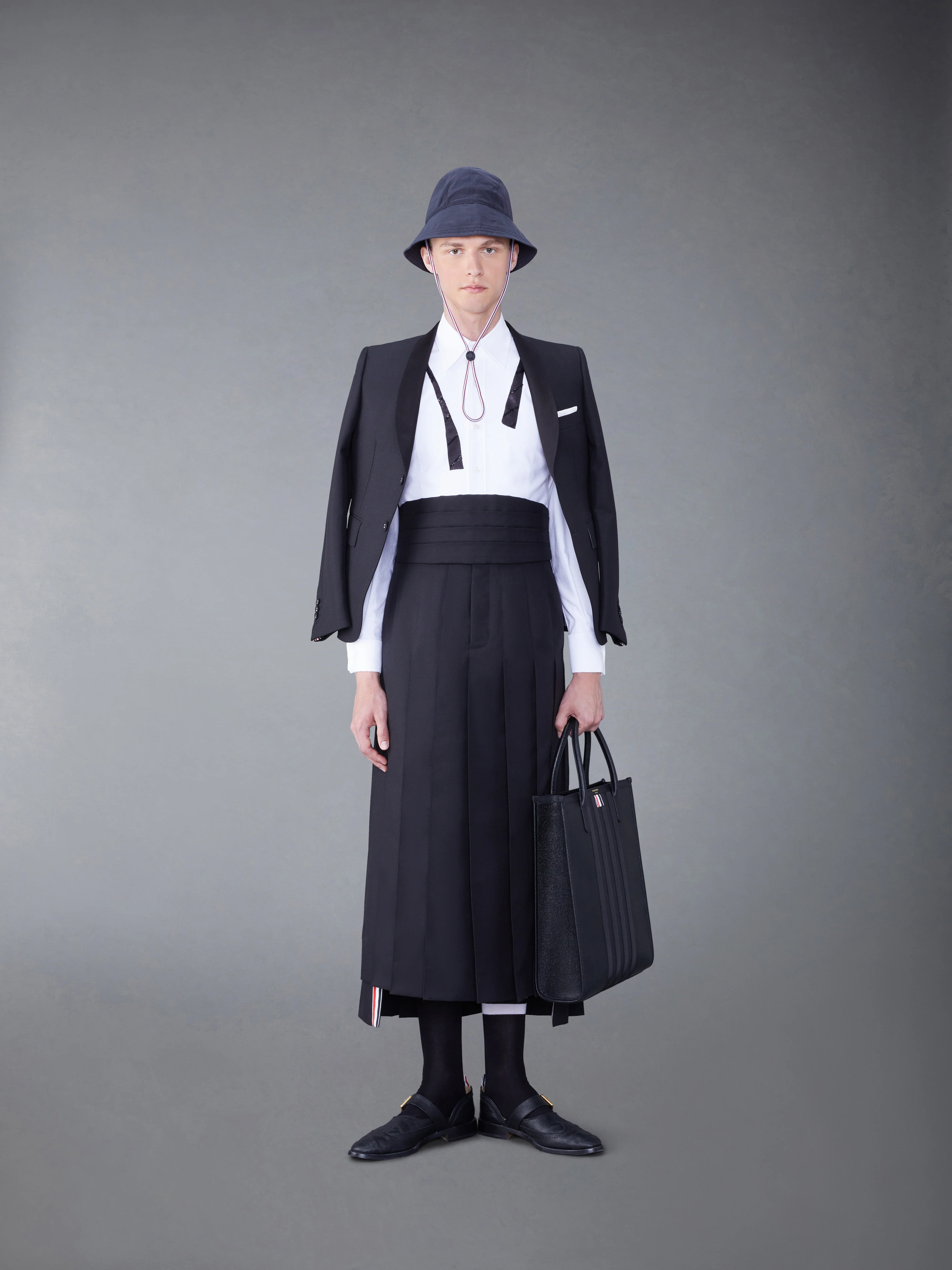 WOOL CLASSIC PLEATED SKIRT - Image 4