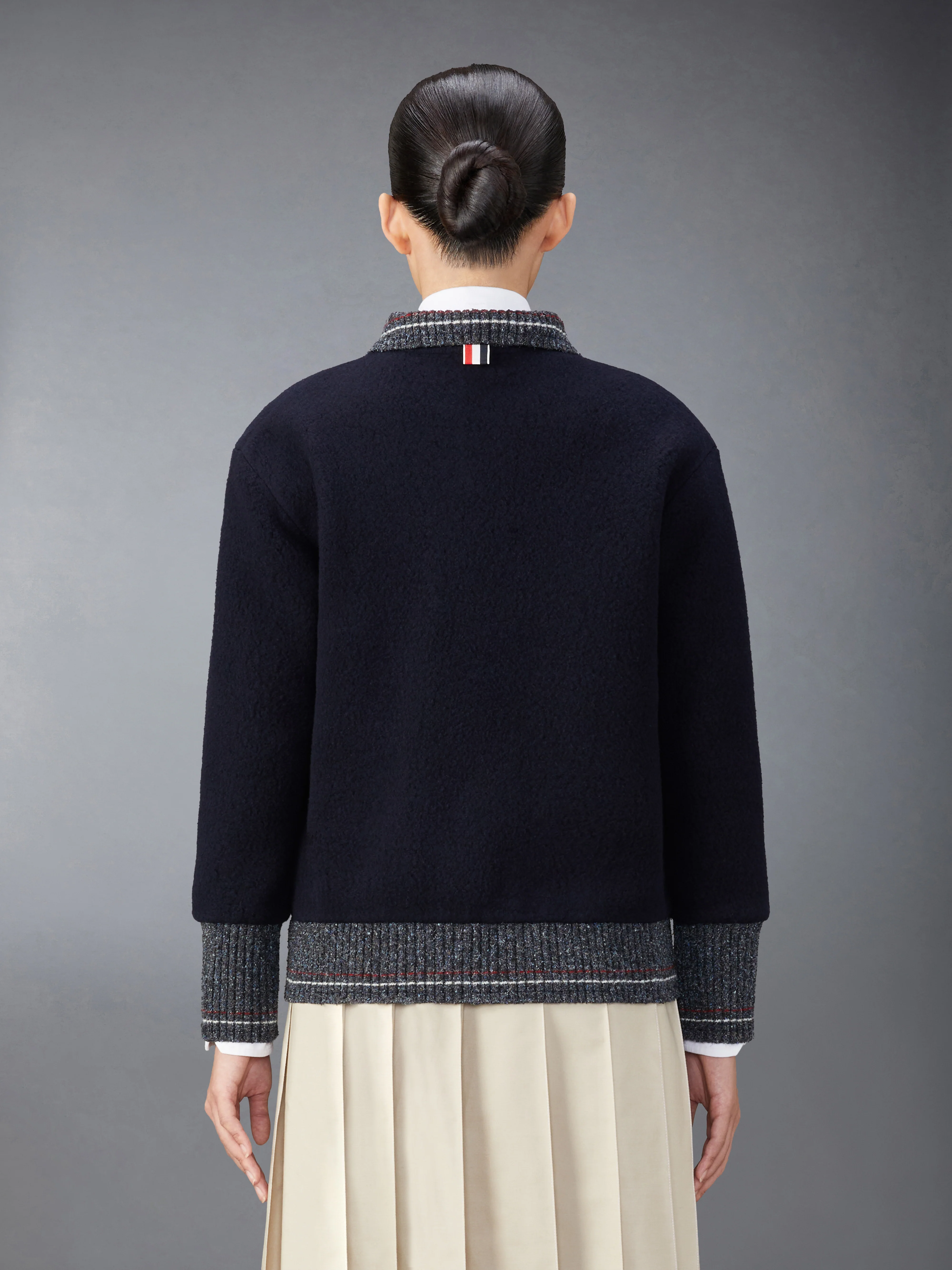 WOOL FLEECE CARDIGAN - Image 2