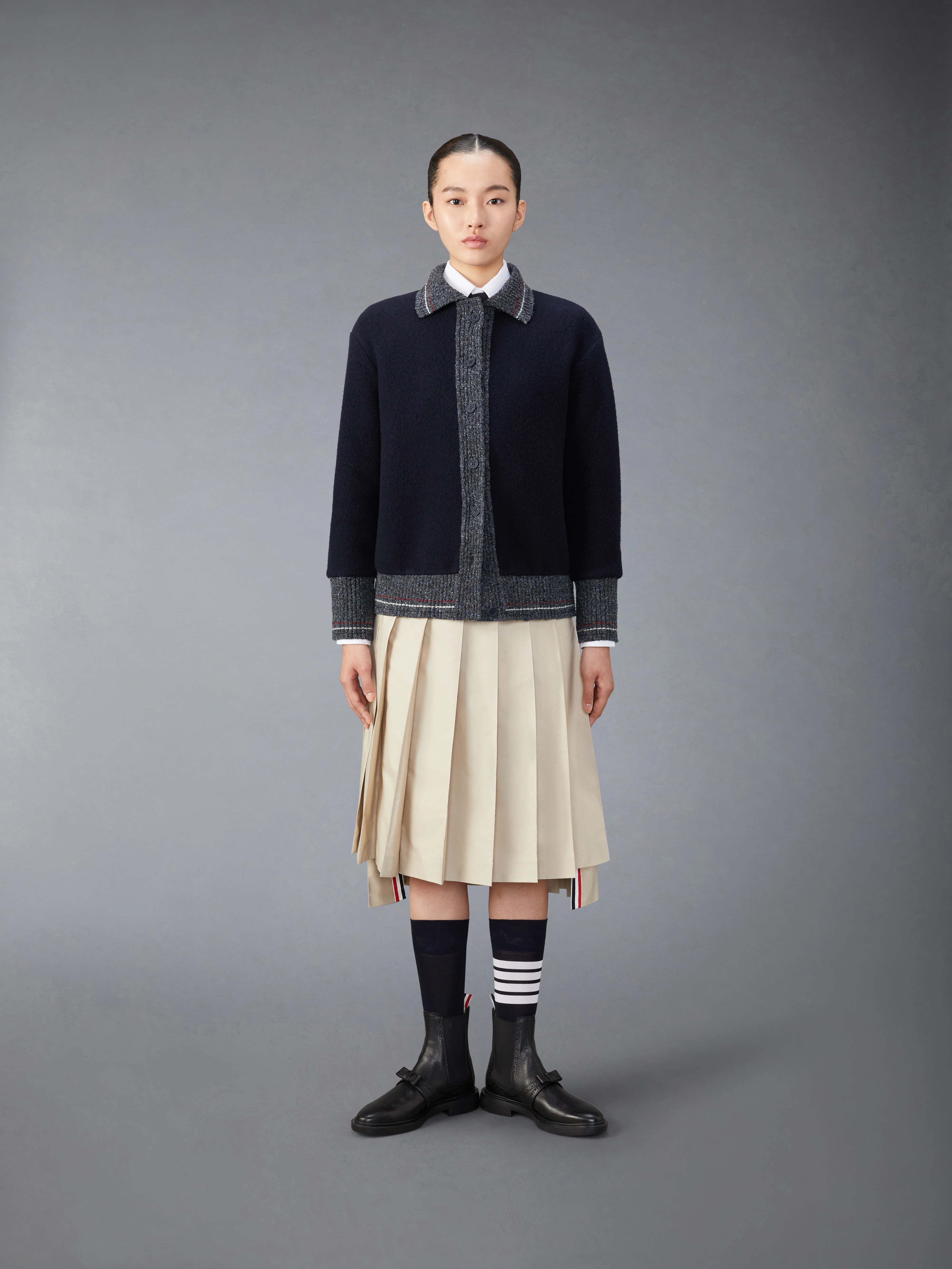 WOOL FLEECE CARDIGAN - Image 3