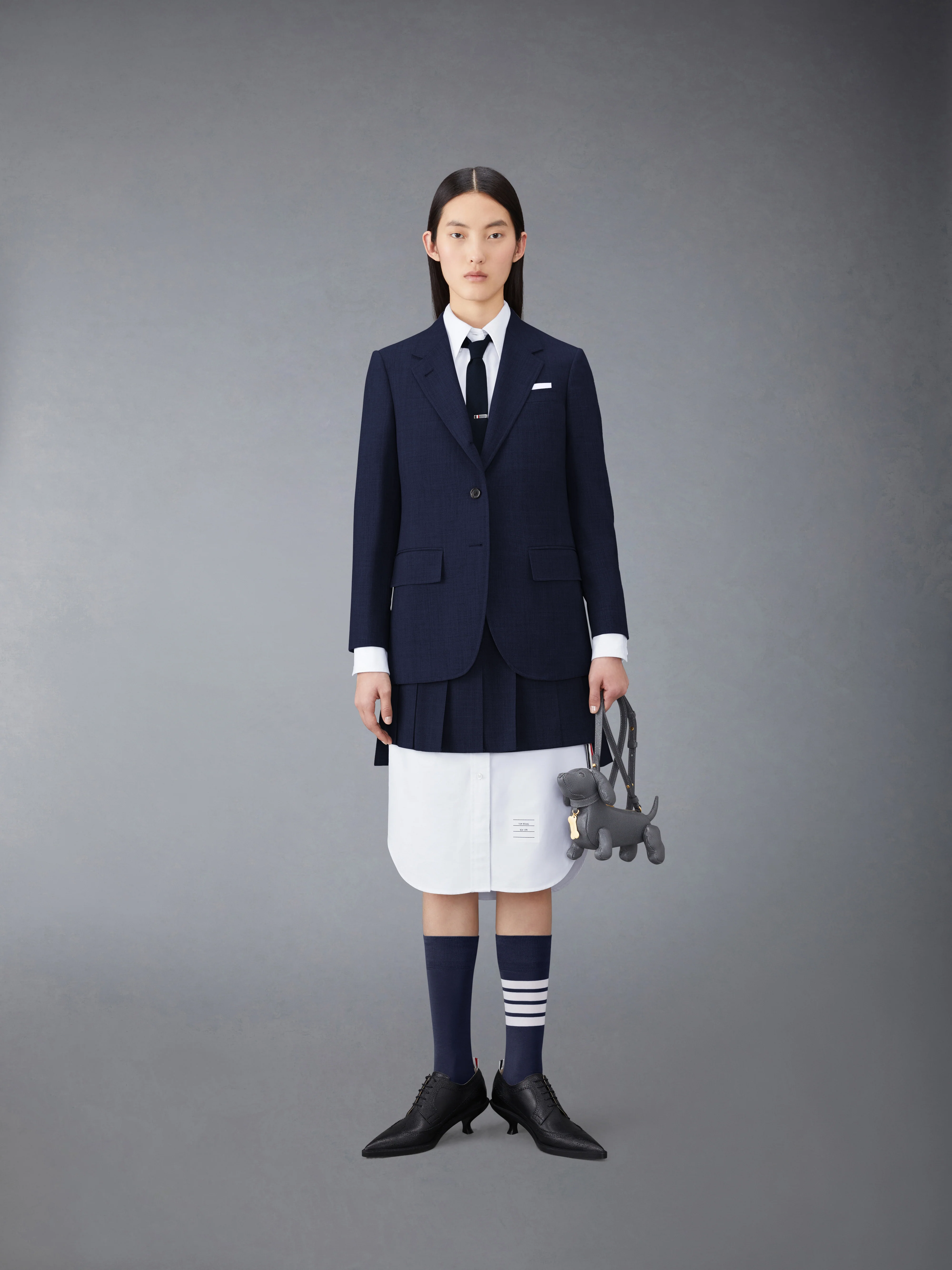 WOOL FRESCO PLEATED MINI SKIRT - Image 4