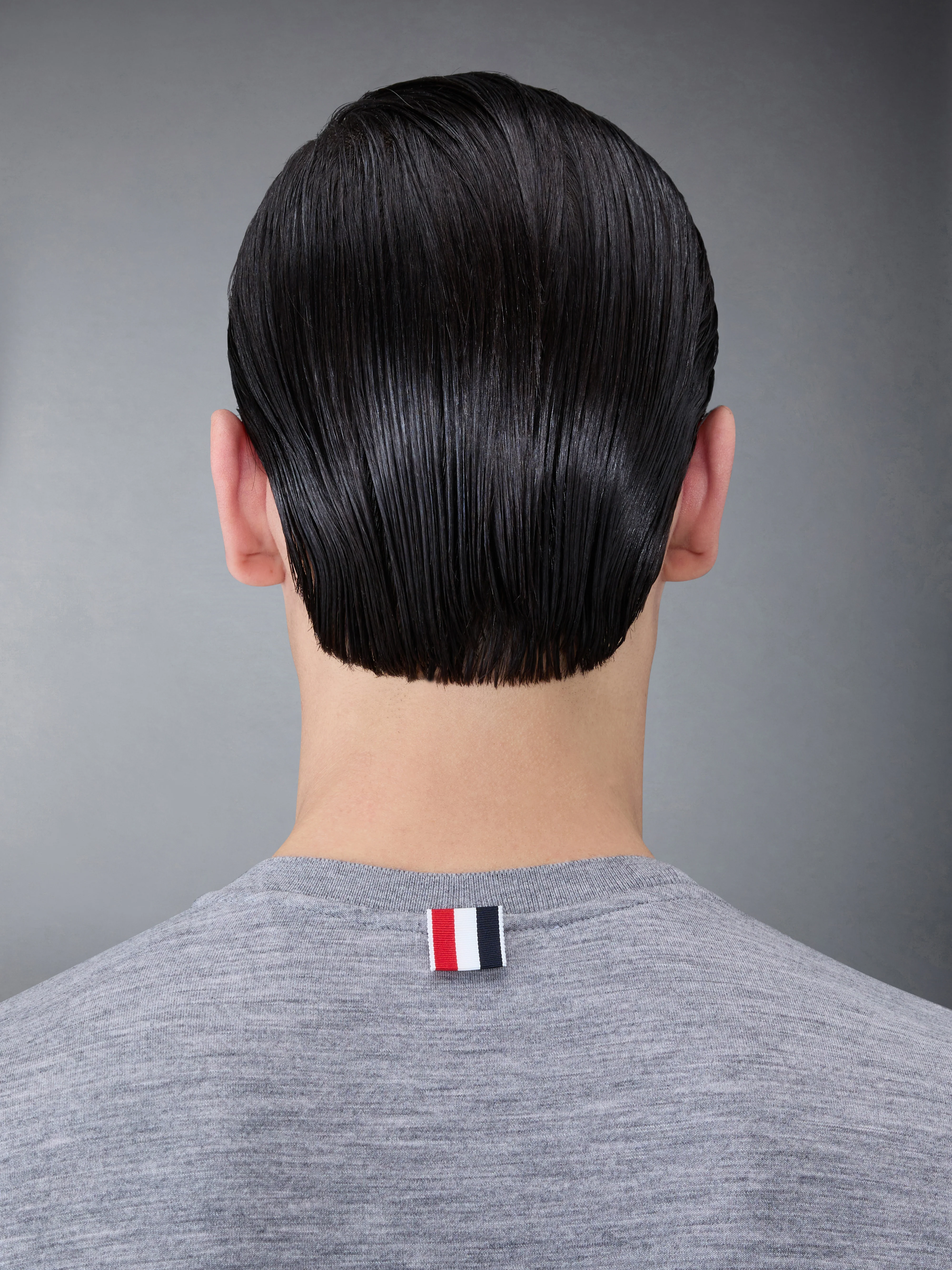 Wool Jersey 4-Bar Long Sleeve Tee - Image 4