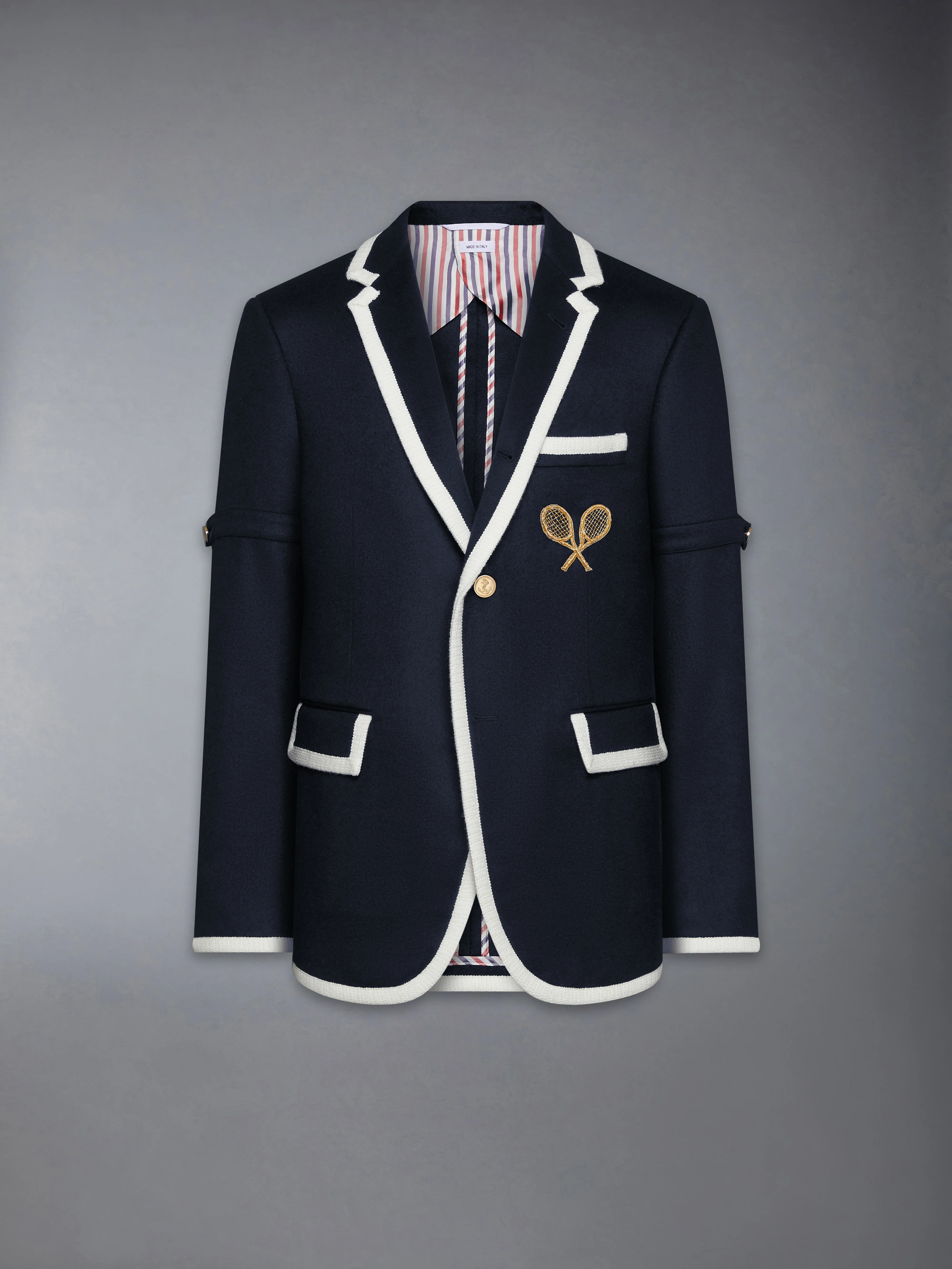 ZIBELINE TENNIS EMBROIDERY SPORTCOAT WITH ARMBANDS - Image 6